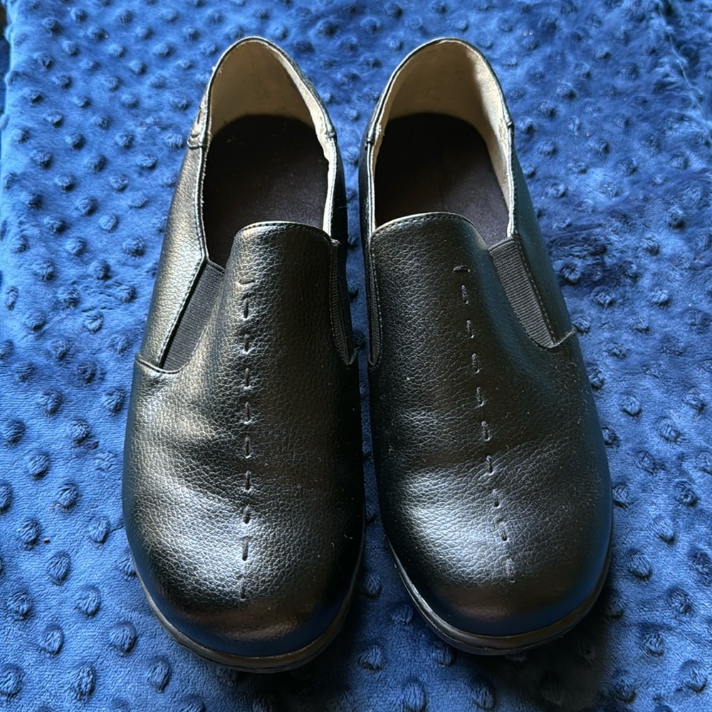 Black Loafers Slip-ons